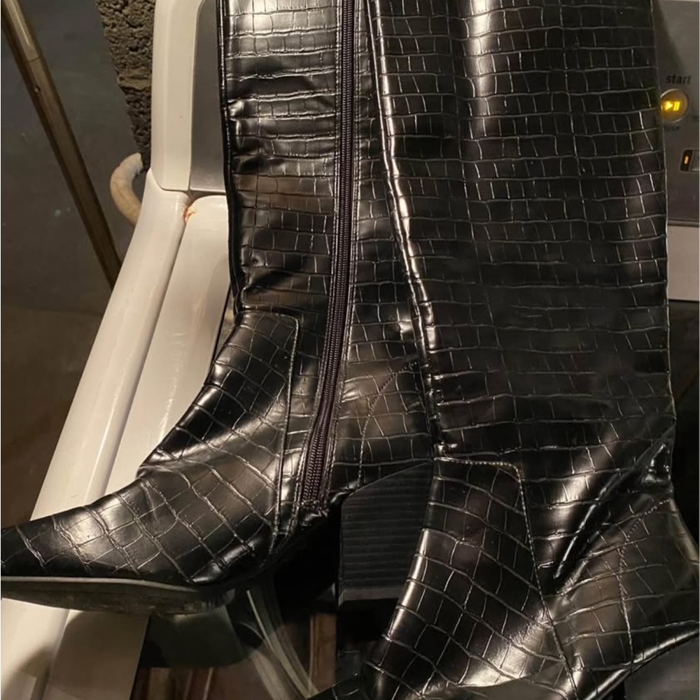 H&M Black Over the Knee Boots